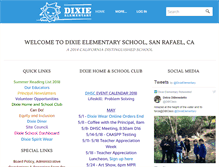 Tablet Screenshot of dixieschool.com